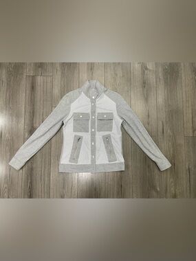 ANATOMIE Mesh Buddha Snap Travel Jacket Pockets Size Medium